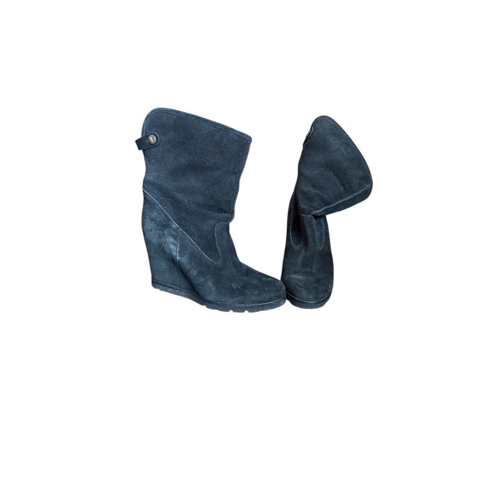 Ugg Black Wedge Heels